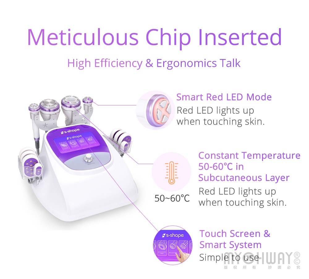 ARISTORM S Shape Cavitation Machine Body Sculpting Facial Anti-Aging Skin Tightening for Startup Beauty Salons